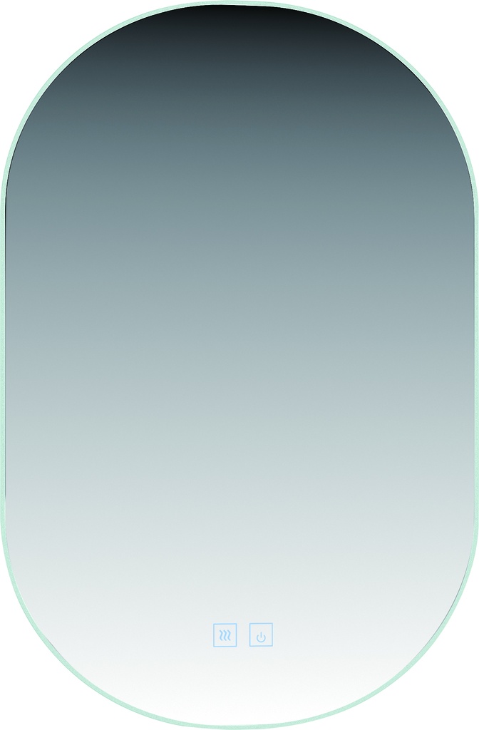 مرآة LEDمع إضاءة MIRRO-A ( 80*50)