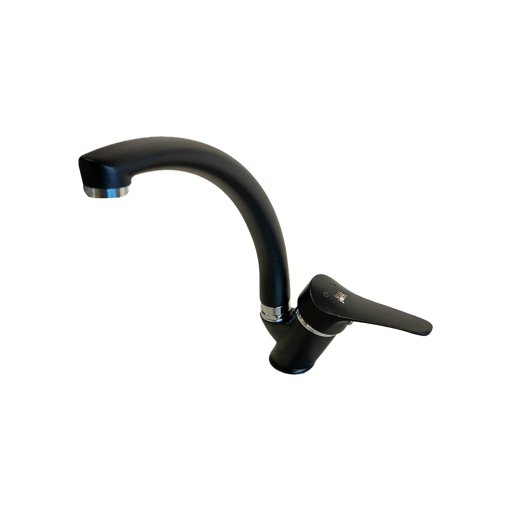 EGE DECK MOUNTED BASIN MIXER - EG105 SB