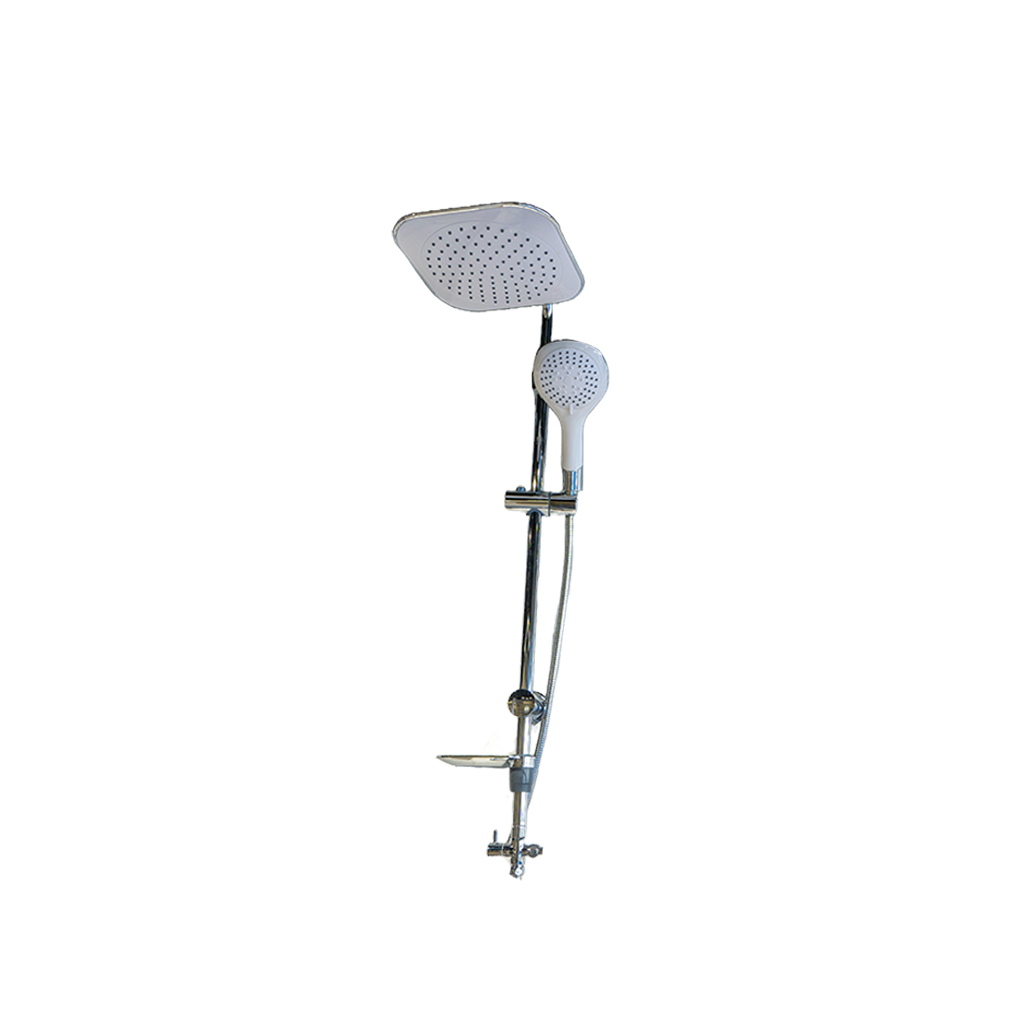 WHITE RAIN SHOWER SET - RB 105 L